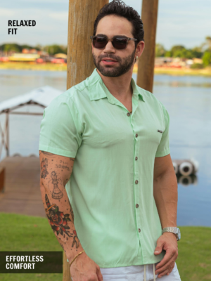 Mint Breeze Resort Shirt