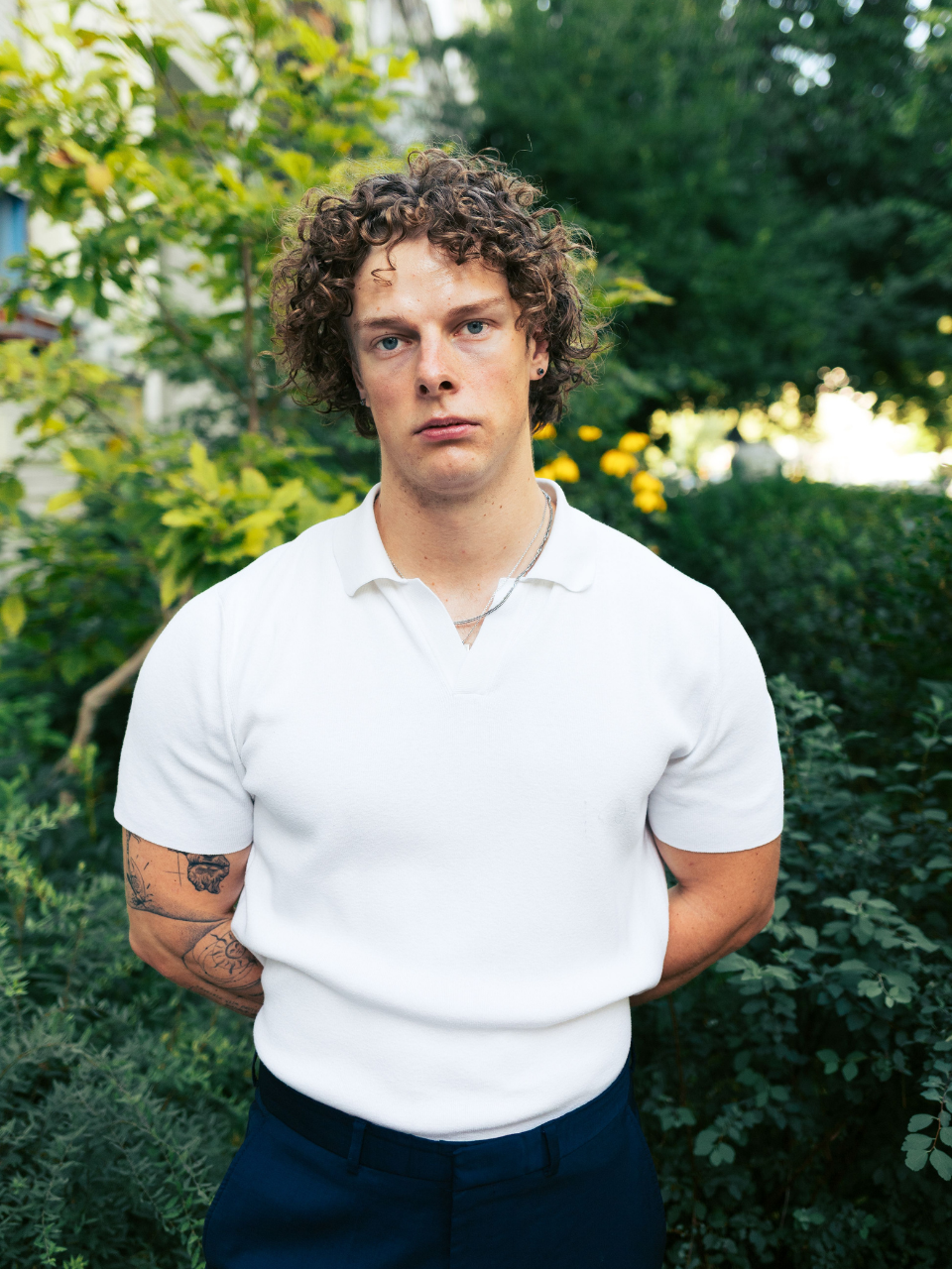 Charcoal Element Zip Polo - Image 5