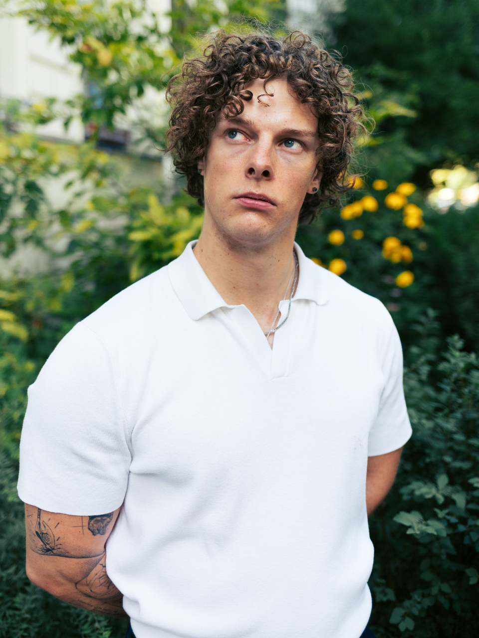 Charcoal Element Zip Polo - Image 6