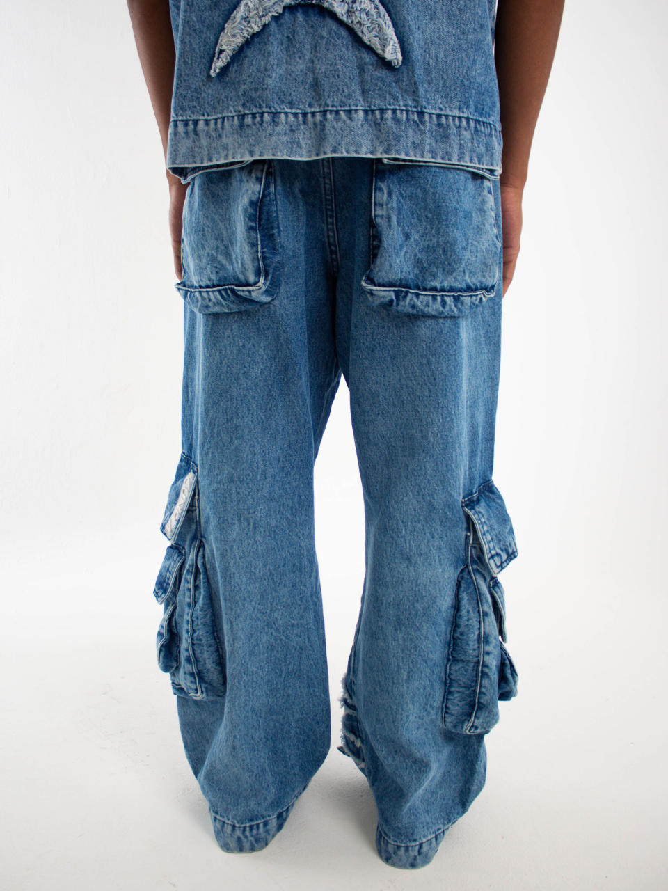 Aero Indigo Baggy Jeans - Image 4