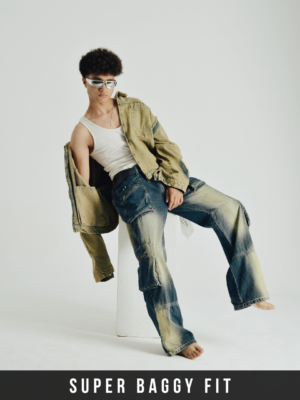 Vapor Seam Baggy Jeans
