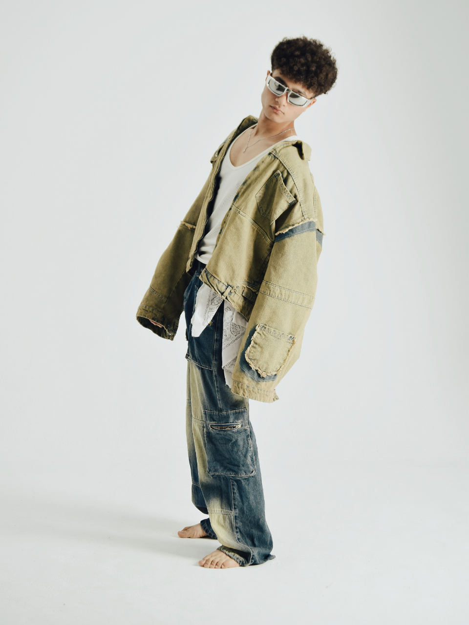 Vapor Seam Baggy Jeans - Image 2