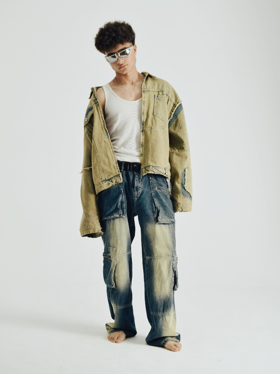 Vapor Seam Baggy Jeans - Image 4